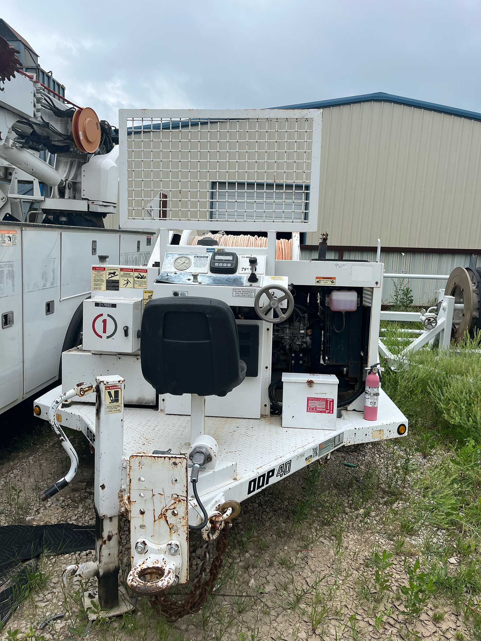 2015 Hogg & Davis ODP40, 4,000lb Drum Puller - $44,500